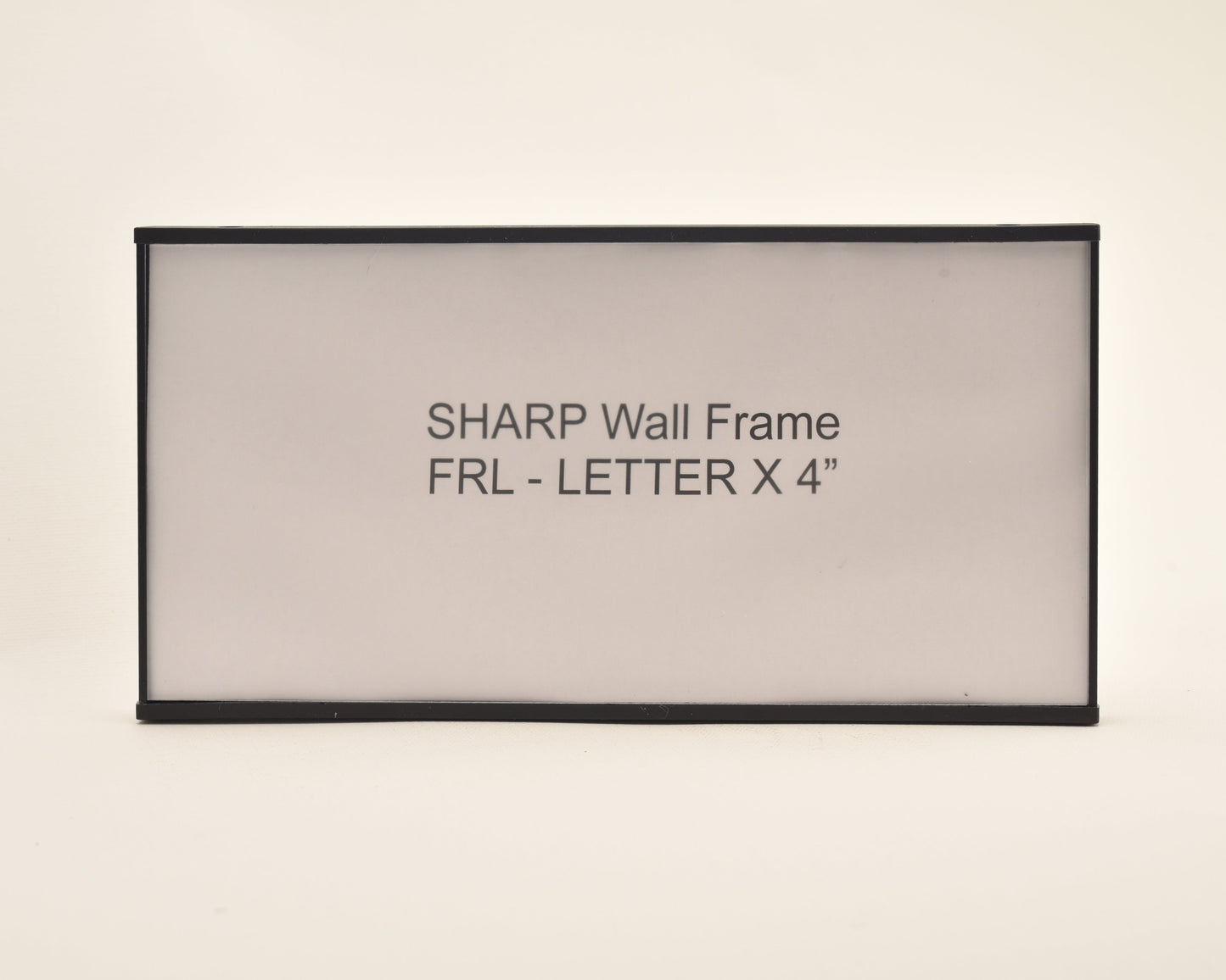 Sharp 8.625” Wide x 4.25” Tall Aluminum Office Signage