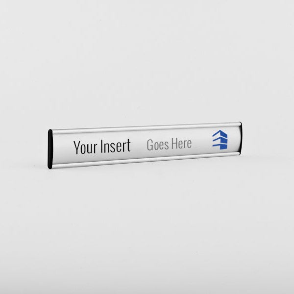10 in. x 1 1/2 in. OFFICE DOOR / WALL NAMEPLATE SIGN FRAME