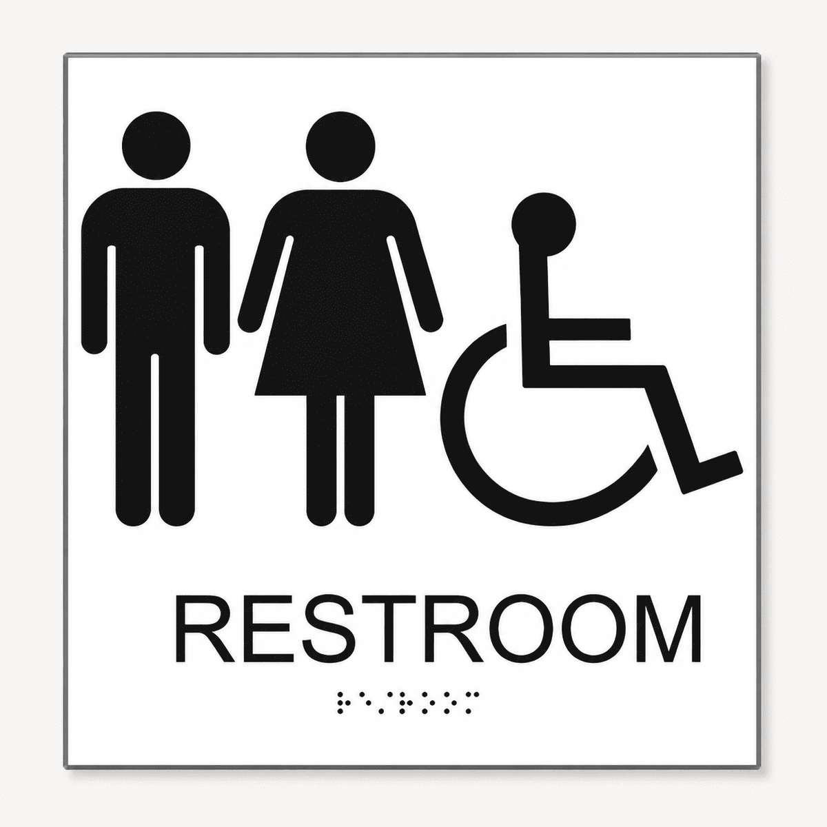 Restroom & ADA Office Signs