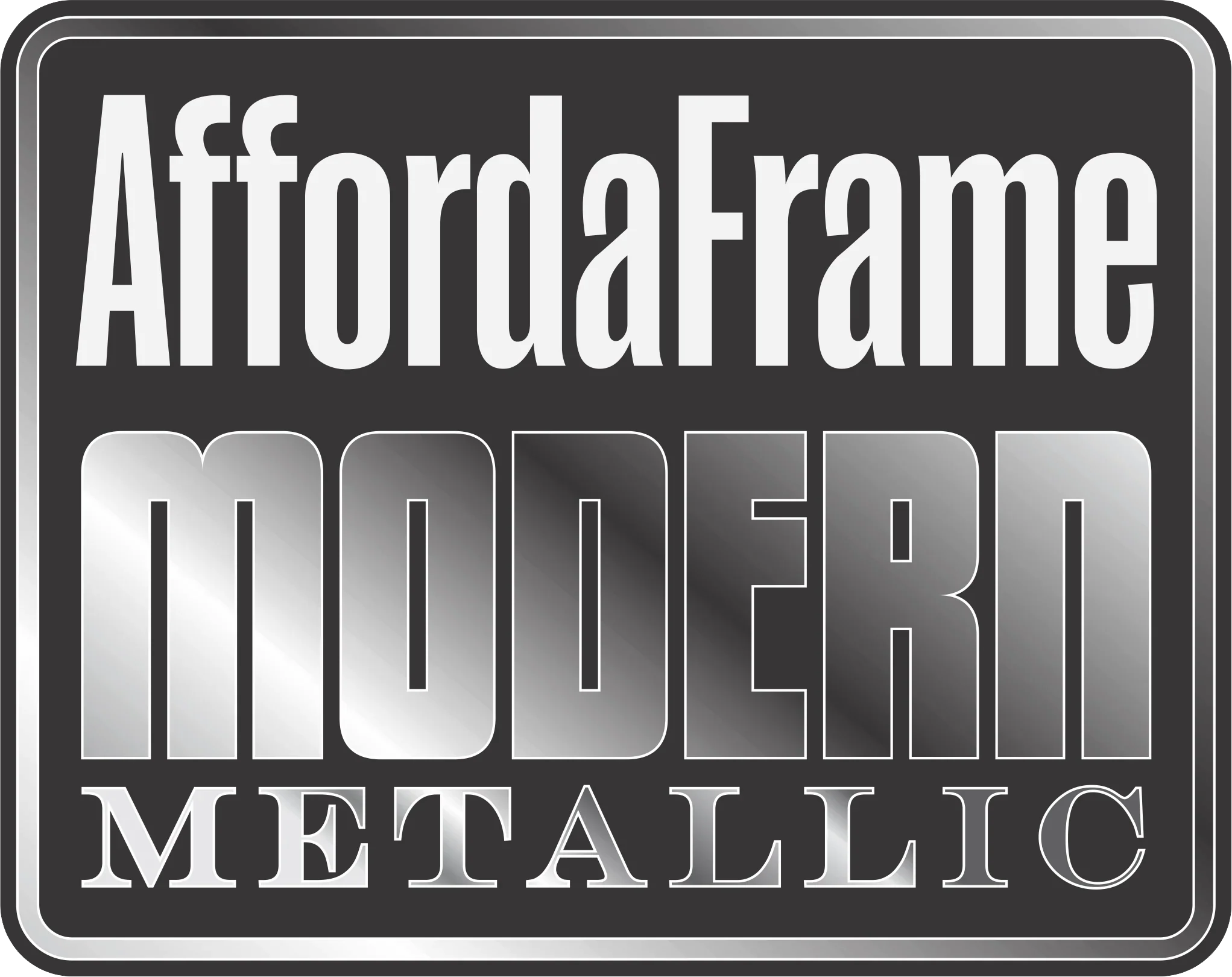 Affordaframe Modern Metallic