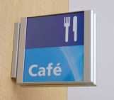 Arris Double Sided Wall Signs