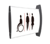 Double Sided Office Wall Sign Brackets