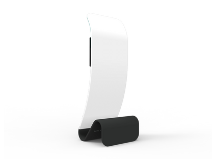 Wave Monitor Display Stand with Graphics