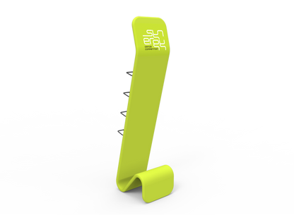 Snakelike Brochure Stand with Graphics