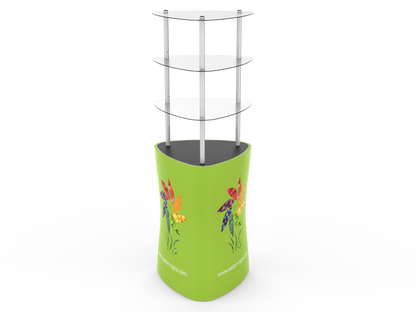 Triangular Display Tower