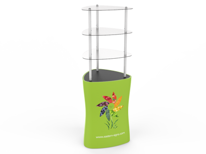 Triangular Display Tower