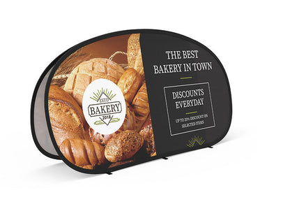 Horizontal Pop Up A-Frame Banner - Medium