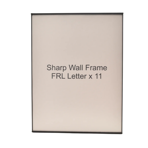 Sharp 8.625” Wide x 11.25” Tall Aluminum Office Signage