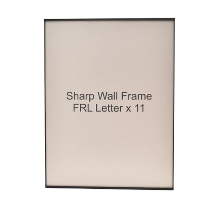 Sharp 8.625” Wide x 11.25” Tall Aluminum Office Signage