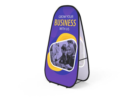 Vertical Pop Up A-Frame Banner - Medium