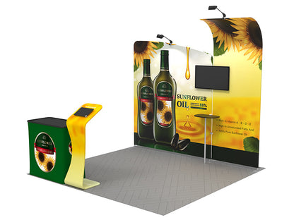 10x10ft Custom Trade Show Booth Kit 17