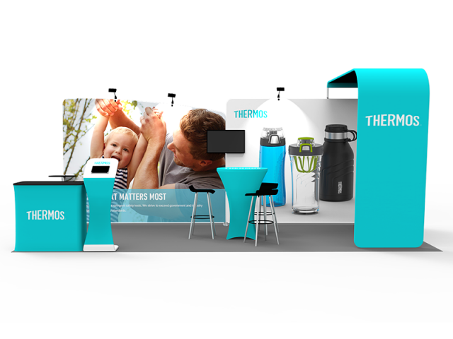 10 x 20ft Portable Exhibition Stand Display Booth 13