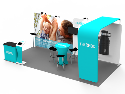 10 x 20ft Portable Exhibition Stand Display Booth 13