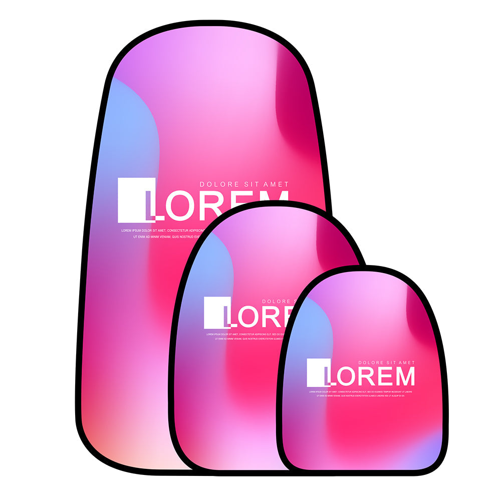 Vertical Pop Out Banner