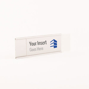 2 in. x 6 in. Office Door Sign Frame by Vista System