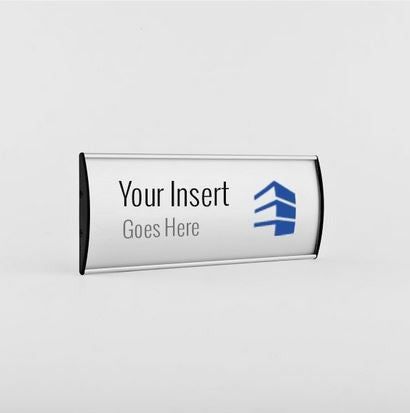 6 in. x 2 1/4 in. Office Door Sign Frame