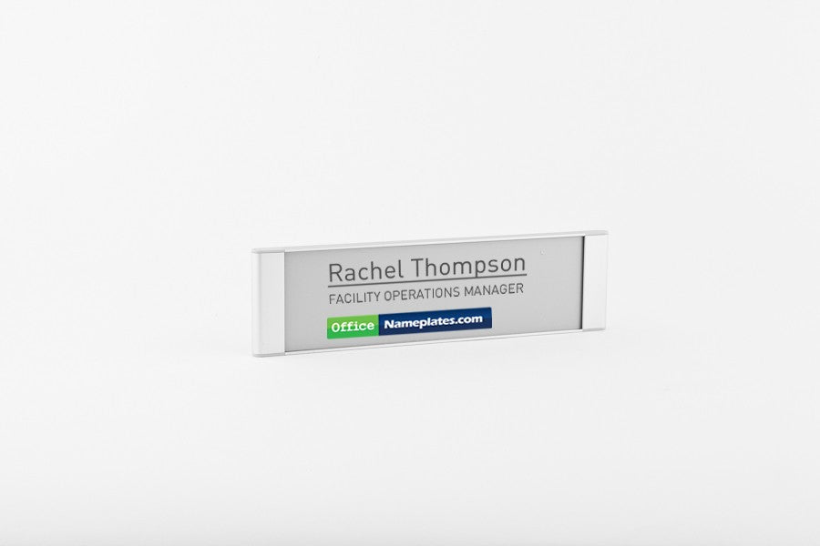 10 in. x 2 3/4 in. OFFICE DOOR / WALL NAMEPLATE SIGN FRAME