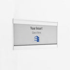 6.25 in. x 3.25 in. OFFICE DOOR / WALL NAMEPLATE SIGN FRAME