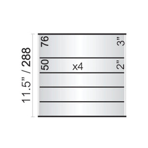 12 in. x 11 1/2 in. OFFICE DIRECTORY NAMEPLATE SIGN FRAME