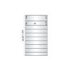 16 in. x 30 1/4 in. OFFICE DIRECTORY NAMEPLATE SIGN FRAME