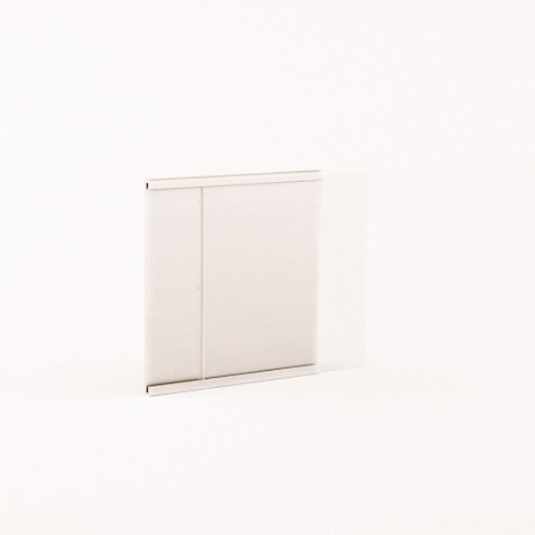 4x4 Office Door/Wall Nameplate Frame with Acrylic Lens