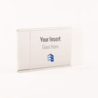 6 in. x 4 in.  OFFICE DOOR / WALL NAMEPLATE SIGN FRAME