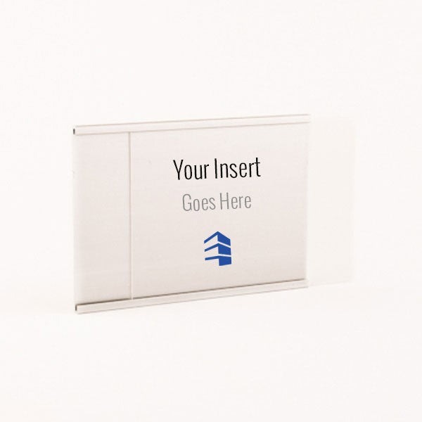 6 in. x 4 in. Aluminum Office Door Sign
