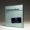 6 in. x 6 in. OFFICE CONFERENCE ROOM NAMEPLATE SIGN FRAME