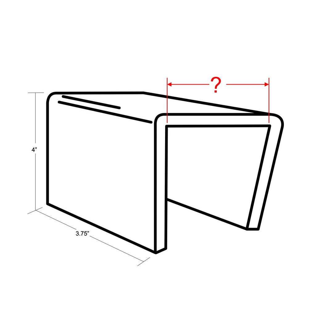 ACRYLIC CUBICLE PARTITION BRACKET