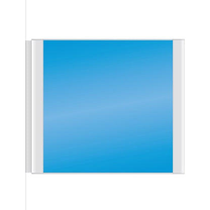 8 1/2 in. x 8 1/2 in. MAGNETIC OFFICE NAMEPLATE SIGN FRAME