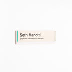 8 3/4 in. x 2 3/8 in. OFFICE CONFERENCE ROOM NAMEPLATE SIGN FRAME