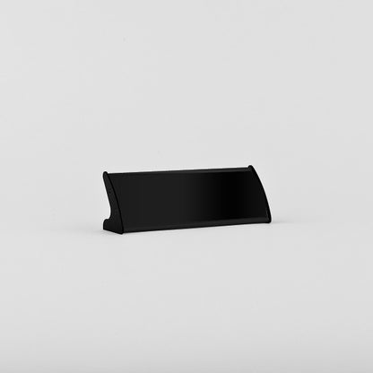 Vista 6x2.25 vertical curved desk nameplate T22U