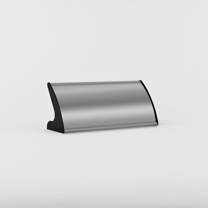 Aluminum changeable office desk name sign 8x4