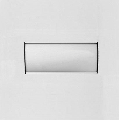 8 in x 4 in. OFFICE DOOR / WALL NAMEPLATE SIGN FRAME / V-CURVE