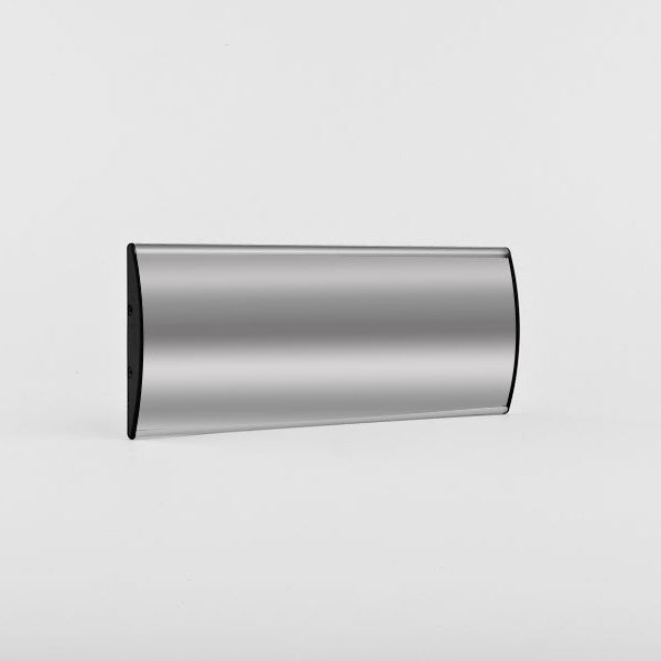 10 in. x 4 in. OFFICE DOOR / WALL NAMEPLATE SIGN FRAME / V-CURVE