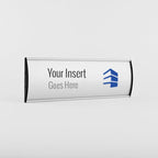 12 in. x 4 in. OFFICE DOOR / WALL NAMEPLATE SIGN FRAME