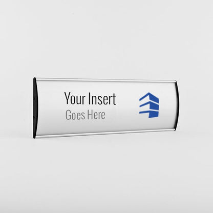 12 in. x 4 in. OFFICE DOOR / WALL NAMEPLATE SIGN FRAME