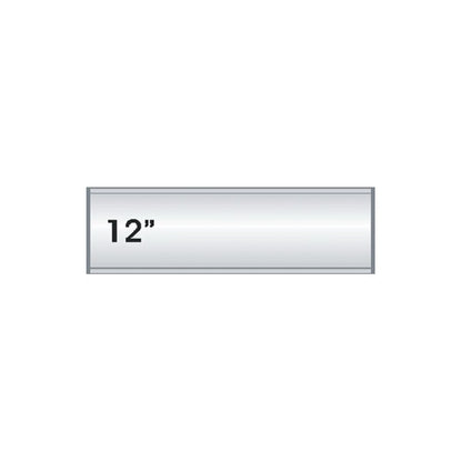 12 in. x 4 in. OFFICE DOOR / WALL NAMEPLATE SIGN FRAME