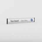 10 in. x 1 1/2 in. OFFICE DOOR / WALL NAMEPLATE SIGN FRAME