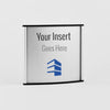 5 in. x 4 in. OFFICE DOOR / WALL NAMEPLATE SIGN FRAME