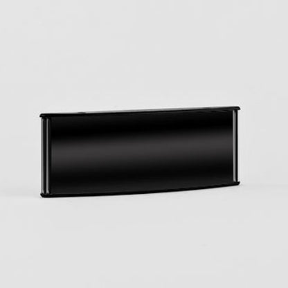 6 in. x 2 in. OFFICE DOOR / WALL NAMEPLATE SIGN FRAME / H-CURVE
