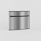 6 in. x 4 in. OFFICE DOOR / WALL NAMEPLATE SIGN FRAME / H-CURVE+HEADER