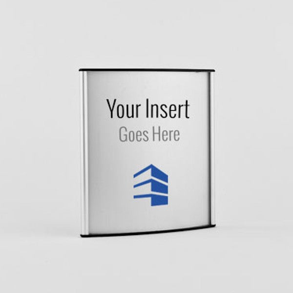 6 in. x 6 in. OFFICE DOOR / WALL NAMEPLATE SIGN FRAME