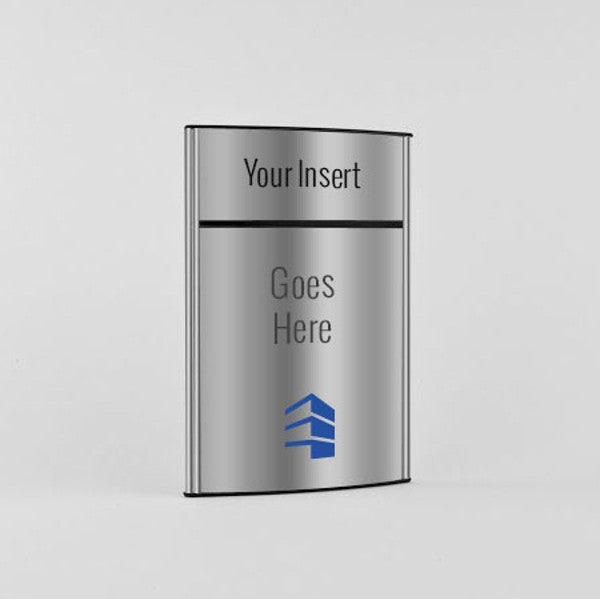 6 in. x 8 in. OFFICE DOOR / WALL NAMEPLATE SIGN FRAME