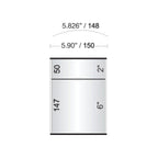 6 in. x 8 in. OFFICE DOOR / WALL NAMEPLATE SIGN FRAME+HEADER