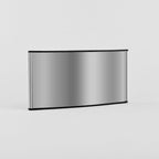 8.5 in. x 4 in. OFFICE DOOR / WALL NAMEPLATE SIGN FRAME / H-CURVE