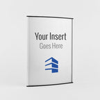 8 1/2 in. x 11 in. OFFICE DOOR / WALL NAMEPLATE SIGN FRAME