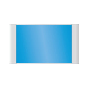 7 1/2 in. x 4 1/4 in. OFFICE DOOR / WALL NAMEPLATE SIGN FRAME