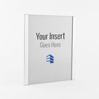 10 in. x 11 1/4 in. OFFICE DOOR / WALL NAMEPLATE SIGN FRAME