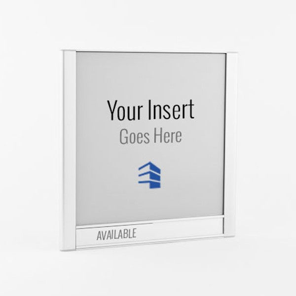 10 in. x 10 in. OFFICE DOOR / WALL NAMEPLATE SIGN FRAME